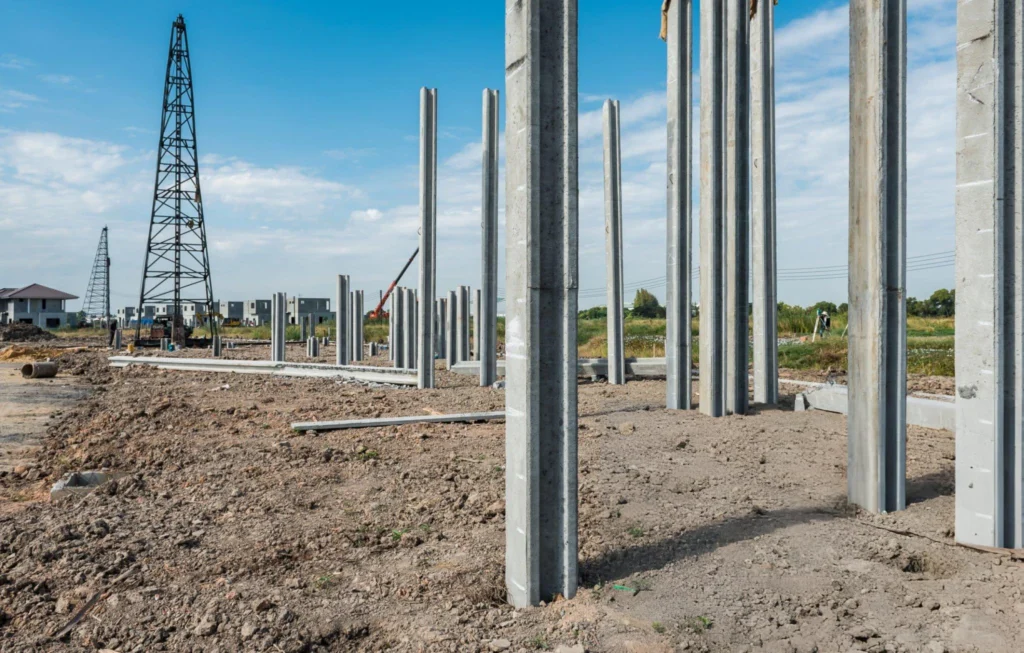Pressed Concrete Pilings