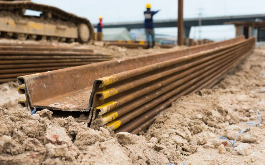 Pressed Steel Pilings in Granger, TX