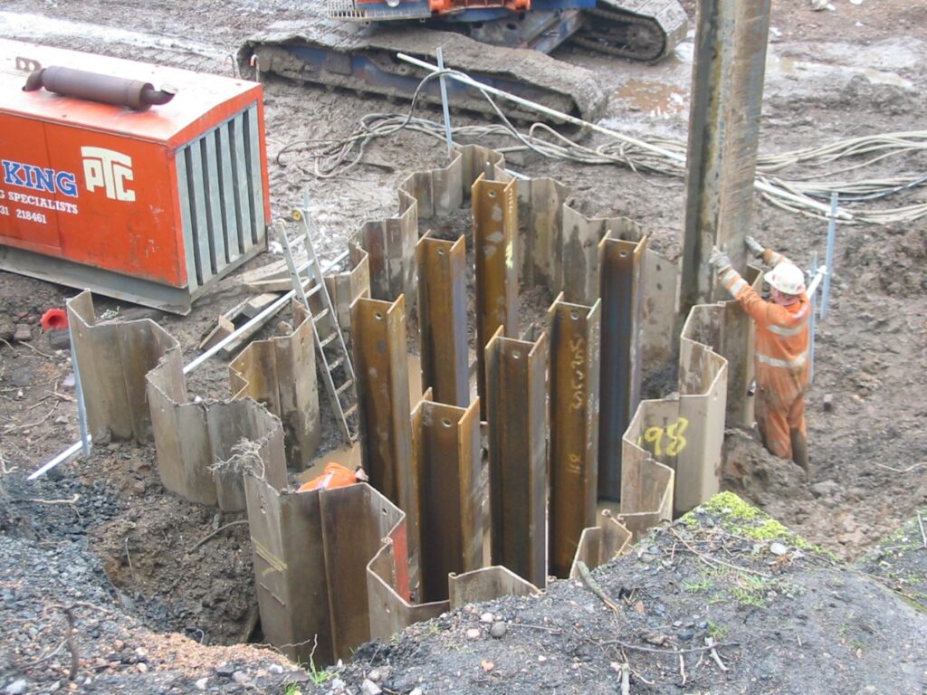 Pressed Steel Pilings in Granger, TX