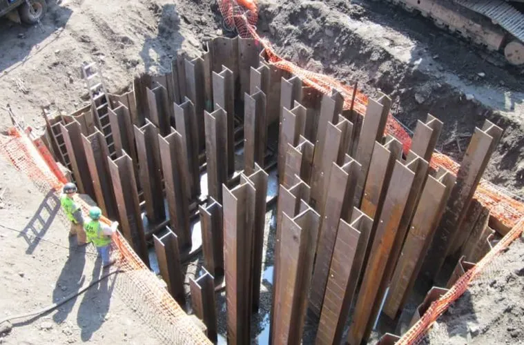 Pressed Steel Pilings in Granger, TX